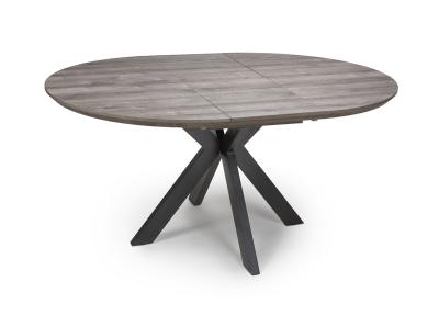 Ext Round Table 1200-1600mm Grey